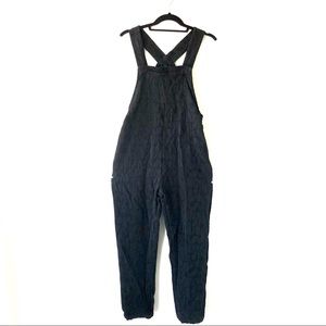 S+T X HILARY DUFF - THE S+T HILARY ROMPERALLS IN MIDNIGHT BLACK